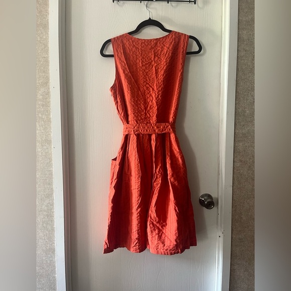 Beansignature Stripped Orange Midi Dress - Picture 3 of 9